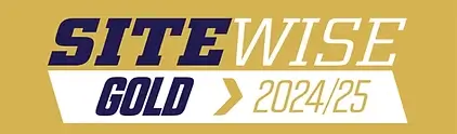 SiteWise Gold 2024/25 accreditation held by Asphalt Driveways Auckland.