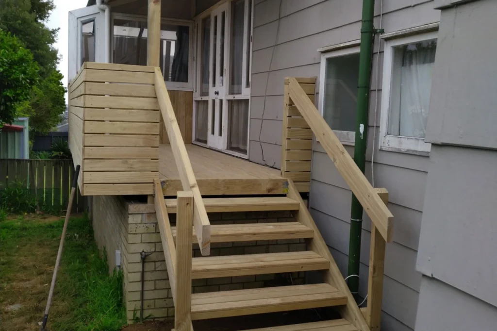 Completed timber project by Deck Builders Palmerston North with expert deck builders palmerston north.