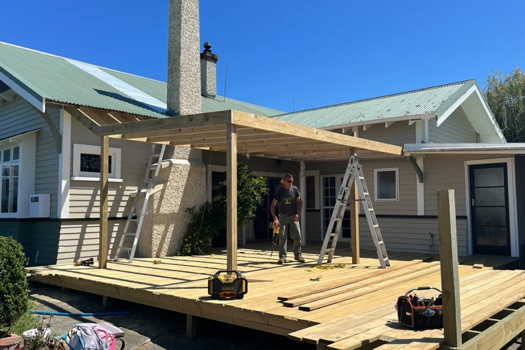 Deck Builders Palmerston North team delivering expert craftsmanship with trusted deck builders palmerston north services in progress.