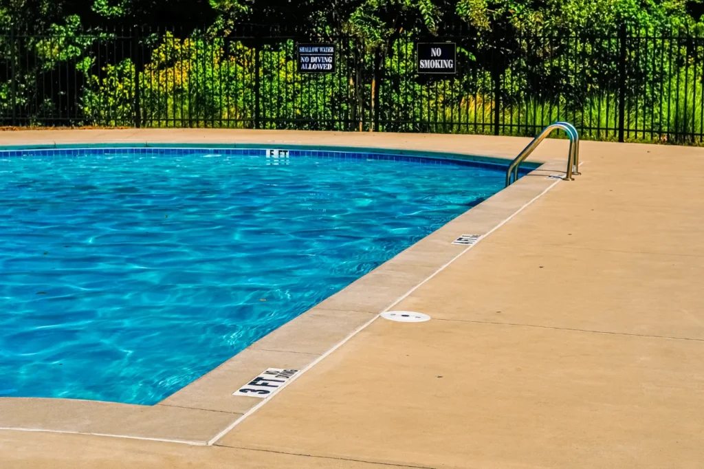 Sustainable poolside decks built with eco-friendly materials by Deck Builders Palmerston North