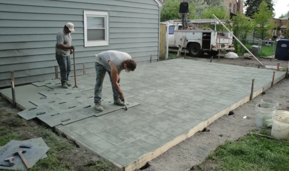 Create A Deck Built To Last With Concrete Decks By Deck Builders Palmerston North Durable concrete decks under construction by Deck Builders Palmerston North built to last.