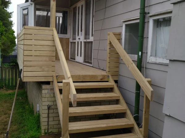 Completed timber project by Deck Builders Palmerston North with expert deck builders palmerston north.
