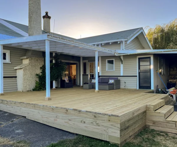 Completed outdoor project by Deck Builders Palmerston North showcasing professional deck builders palmerston north results.