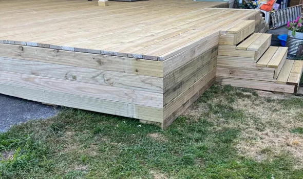 Floating Decks By Deck Builders Palmerston North With A Safe And Stable Foundation Strong floating decks built by Deck Builders Palmerston North with a safe and stable foundation.